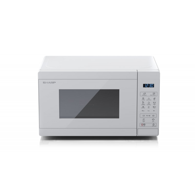 Sharp YC-MG02E-C micro-ondas combinado 2-em-1 com grelhador, 20 L, 800 W, creme