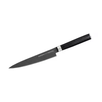 SAMURA Harakiri faca multiusos 150 mm Stonewash AUS-8 Full Tang