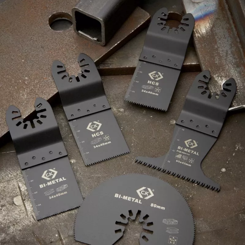 Conjunto de lâminas de serra C.K Tools T0870 5 peças (lâminas de serra sabre júnior e lâminas de serra de recortar)