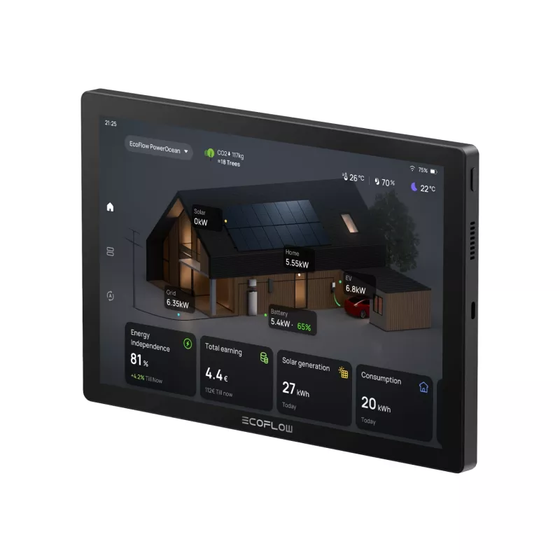 Sistema de gestão de energia doméstica EcoFlow PowerInsight (UE) EFPOWERINSIGHT-EU