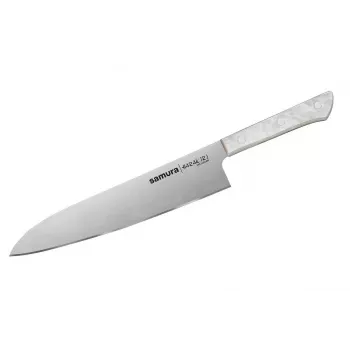 Faca de cozinha SAMURA Harakiri 240 mm cabo acrílico preto