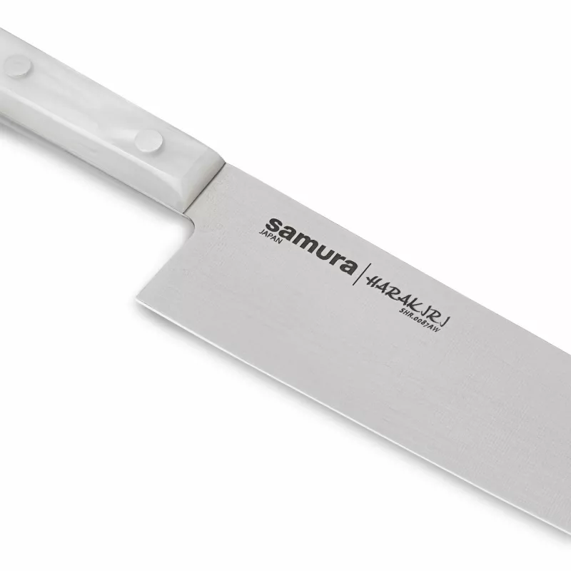 Faca de cozinha SAMURA Harakiri 240 mm cabo acrílico preto