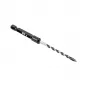 Broca para alvenaria C.K Tools T3115 040 4 mm, haste hexagonal de 1/4 polegadas, ponta de carboneto de tungsténio, aço 40CR