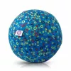 Balão de látex BUBA BLOON Bubabloon com revestimento têxtil, círculos azuis
