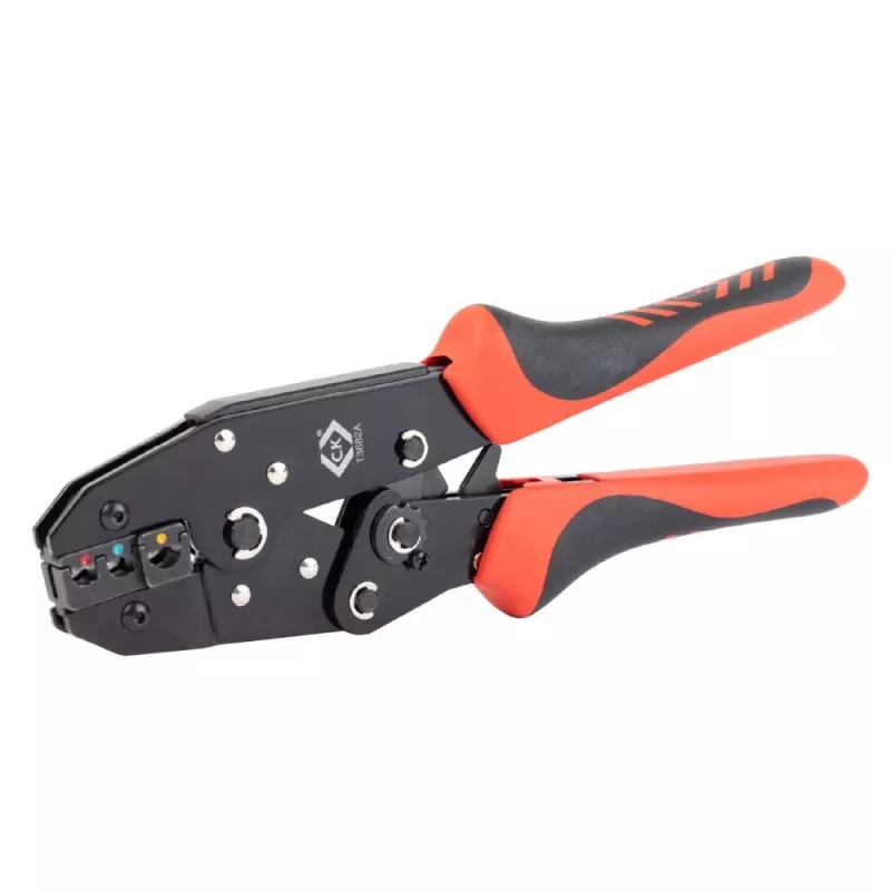 C.K Tools T3682A Alicate de cravar para conectores isolados 0,5-6 mm²
