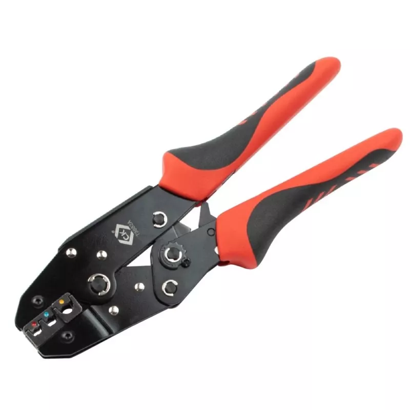 C.K Tools T3682A Alicate de cravar para conectores isolados 0,5-6 mm²