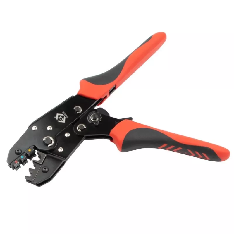 C.K Tools T3682A Alicate de cravar para conectores isolados 0,5-6 mm²
