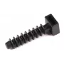 HellermannTyton base para abraçadeiras, poliamida, preto (151-80500)
