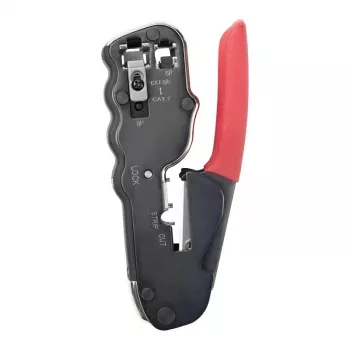 C.K Tools T3673A Ferramenta de cravar modular para RJ11, RJ12, RJ45