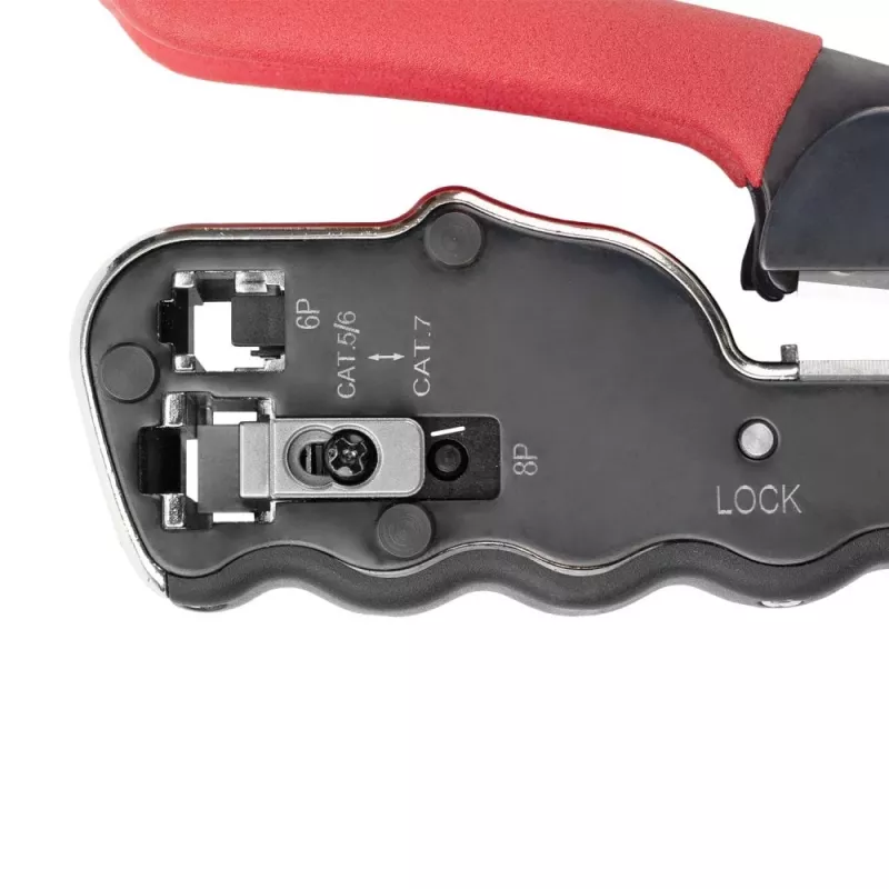 C.K Tools T3673A Ferramenta de cravar modular para RJ11, RJ12, RJ45