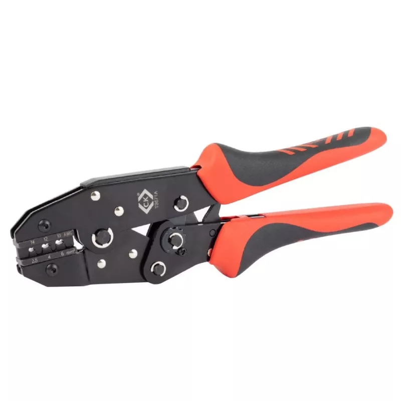 C.K Tools T3671A alicate de cravar para fichas solares MC3 e MC4 2,5-6 mm²