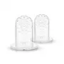 Kidsme Food Feeder tetina de substituição em silicone, tamanho M, pack de 2, a partir dos 4 meses