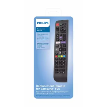 PHILIPS SRP4010/10 comando universal – 8-em-1 infravermelho, função de aprendizagem, preto