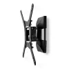 Nedis suporte de parede para TV de movimento total para ecrãs de 32-65 polegadas, 35 kg, VESA até 400x400, preto