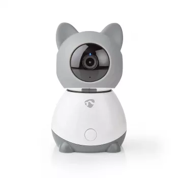 Nedis WIFICI30CGY câmara de vigilância IP sem fios para interior – 720p HD, visão noturna, áudio bidirecional