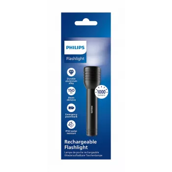 Philips SFL7005R/10 lanterna LED, preta