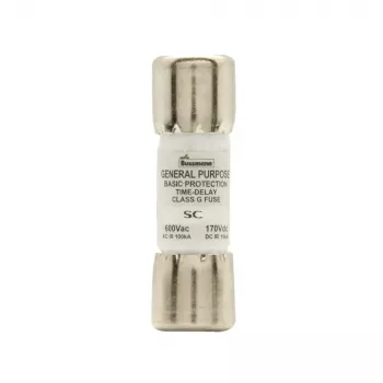 Eaton BK/SC-15 Bussmann SC fusível classe G 15 A 600 V AC 170 V DC fusível de cartucho rápido