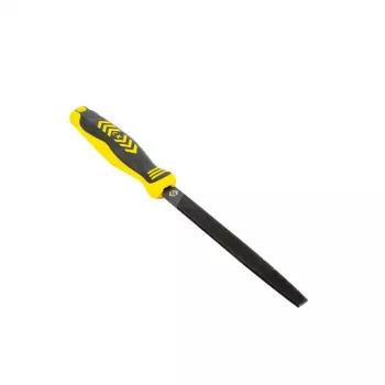 C.K Tools T0080A 10 lima plana, 250 mm, lima de desbaste, corte cruzado, aço carbono, DIN 7261
