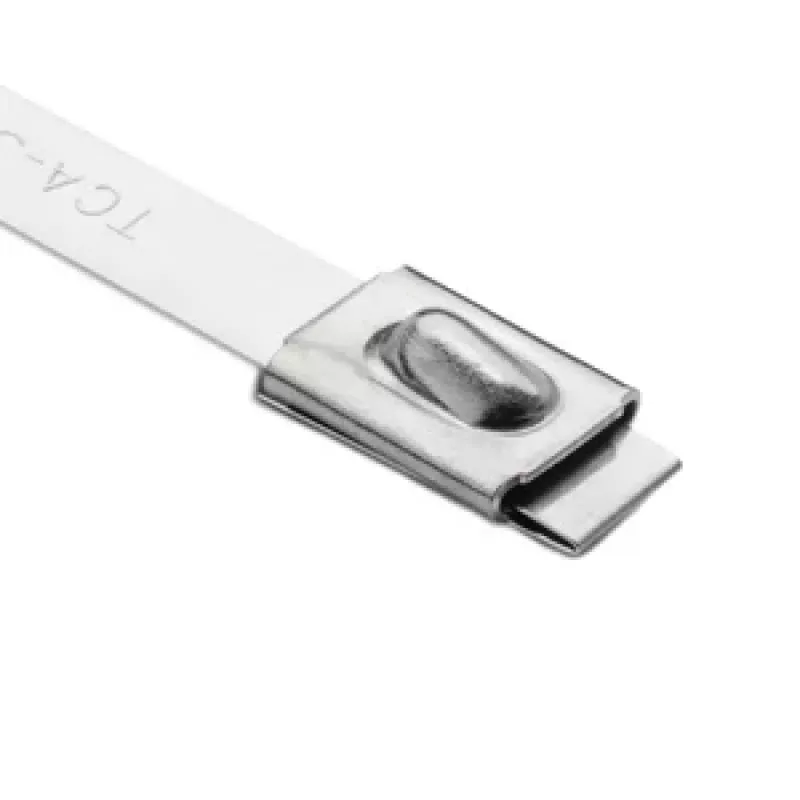 HellermannTyton MBT33H abraçadeiras de aço inoxidável, 360 mm x 7,9 mm, pack de 50 (111-94339)