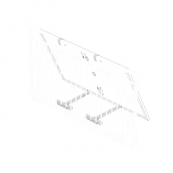 EcoFlow suporte – varanda com grade (EFA-BKWLATTICEBAL-W-EU)