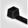 HellermannTyton T50L abraçadeiras de poliamida preto 100 unid. (111-05440)