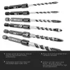 C.K Tools T3115 070 broca para betão 7 mm x 105 mm com encabadouro sextavado de 1/4 polegadas