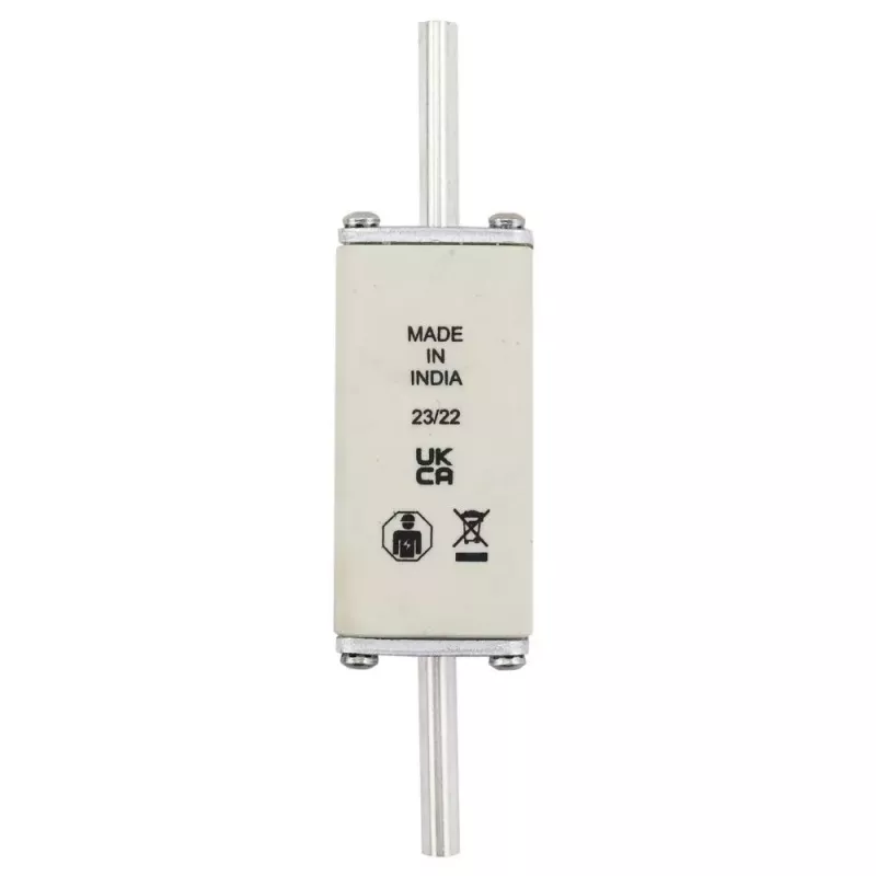 Eaton 80NHG0B fusível NH tamanho 0, 80 A, 500 V AC, gG, indicador mecânico, pack de 3