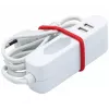 EXERTIS CONNECT extensão de corrente com 2 portas USB, branca, 1,5 m 808521