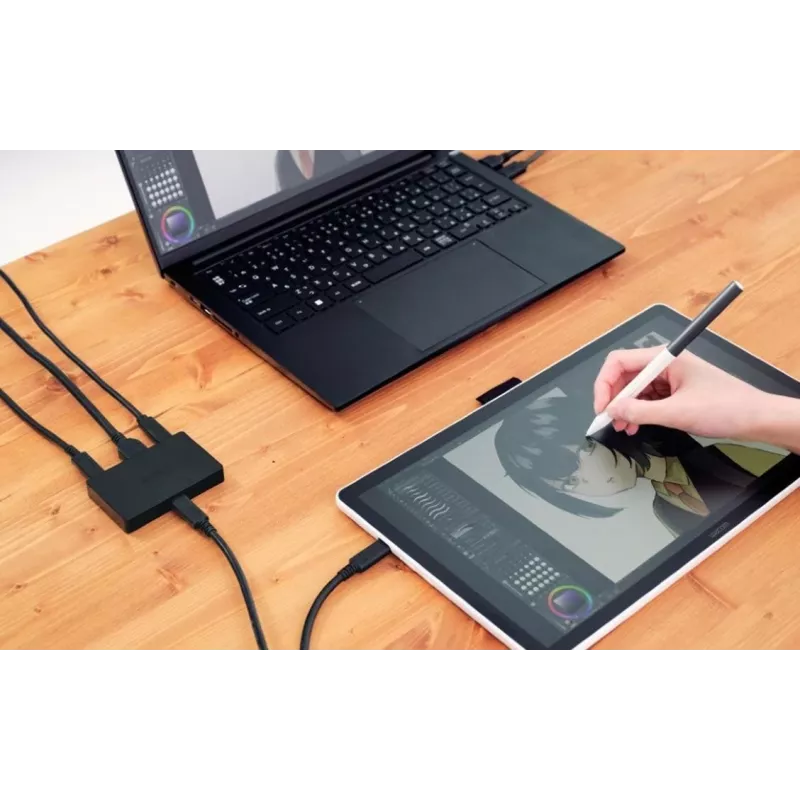 Wacom kit conversor para Movink OLED 13 e Wacom One 14 - USB-C para HDMI