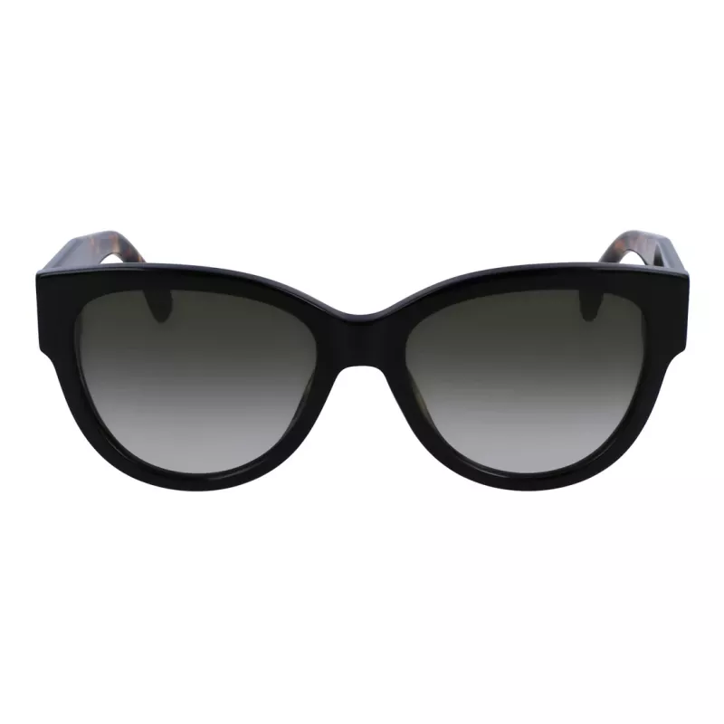 Paul Smith Etta óculos de sol de mulher cat-eye, armação Havana, lentes degradê castanhas, 55/18/140 mm PSSN06755ETTA