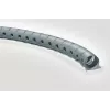 HellermannTyton Helawrap HWPP25/2-SR Tubo Espiral de Gestão de Cabos, Prateado, Polipropileno, 2 m, 27 mm de Diâmetro Exterior