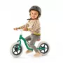 Chillafish Charlie 10 Bicicleta de Equilíbrio, Forest Green, 1,5-4 Anos