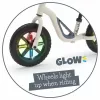 Chillafish Charlie 10 Bicicleta de Equilíbrio, Bege, com Luzes, 1,5-4 Anos