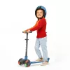 Chillafish Scotti Trotinete de 3 Rodas com Rodas Luminosas, Navy