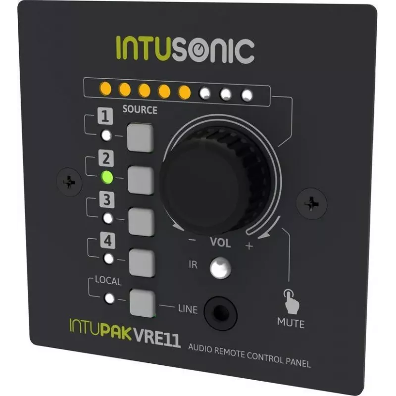 INTUSONIC VRE11 Painel de Controlo Remoto para Amplificador VRA1100 12604179