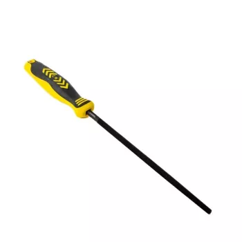 C.K Tools T0083A 10 lima redonda de oficina, 250 mm, lima de desbaste