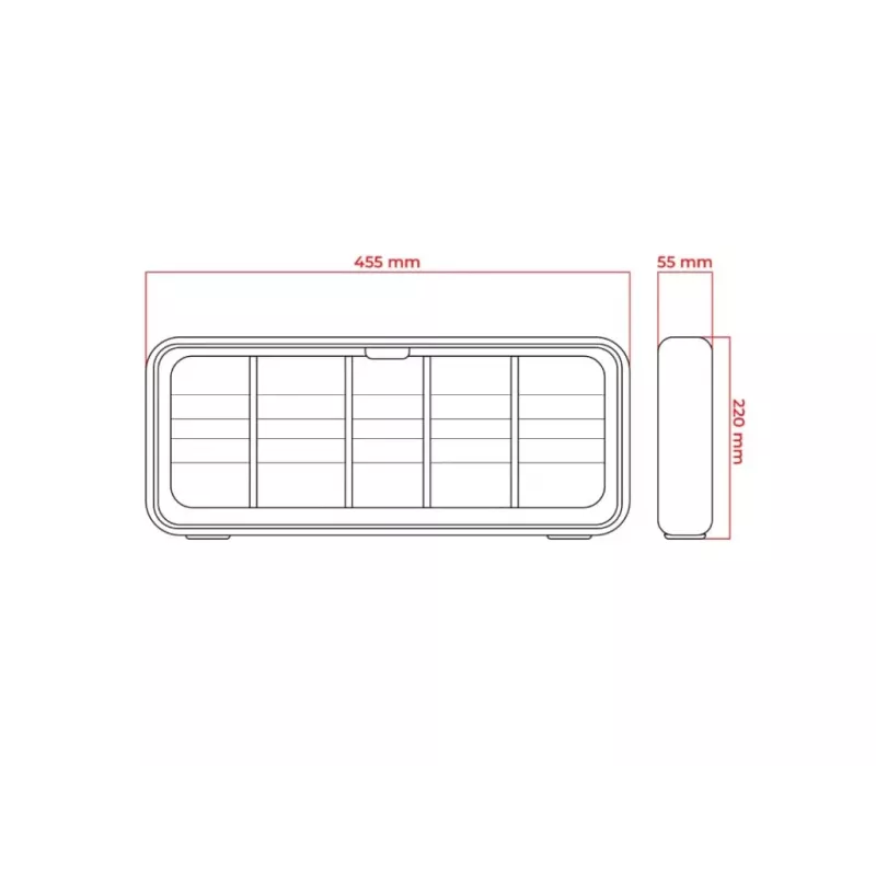 LUMIO lâmpada elétrica mata insetos 10W, 230V, cobertura 70m² (MKE003)