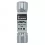 Eaton KTK-15 fusível de cartucho, 15 A, 600 V AC/DC, ultrarrápido, 10 mm x 38 mm, pack de 10