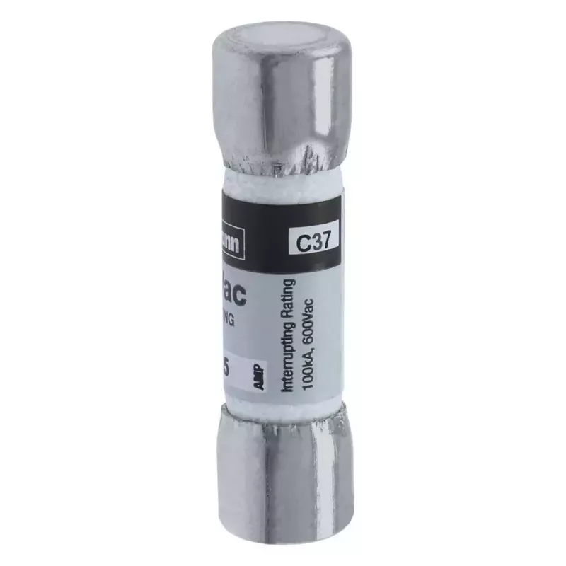 Eaton KTK-15 fusível de cartucho, 15 A, 600 V AC/DC, ultrarrápido, 10 mm x 38 mm, pack de 10