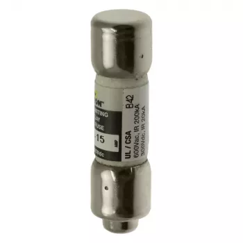 Eaton FNQ-R-15 fusível de ação retardada 15A 600V AC/300V DC Classe CC pack de 10