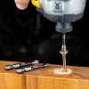 C.K Tools T4470 PZ2L05D5 ponta de chave de fendas Pozidriv PZ2 x 50 mm, encabadouro sextavado de 1/4 polegadas, aço S2