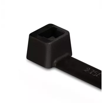 Abraçadeiras HellermannTyton T50R-PA66-BK-C1 200x4,6mm pretas (pack de 100) 111-05000