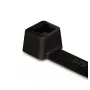 Abraçadeiras HellermannTyton T50R-PA66-BK-C1 200x4,6mm pretas (pack de 100) 111-05000