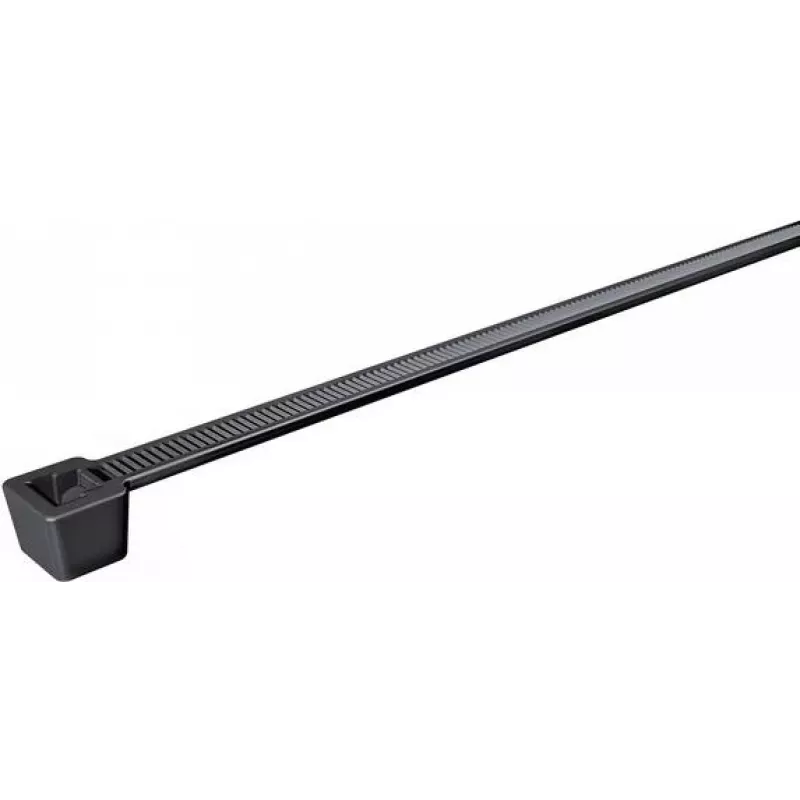 Abraçadeiras HellermannTyton T50R em poliamida pretas 100 unidades 111-04889