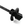 Abraçadeira de esferas HellermannTyton 150-55610, preta, 100mm x 2,5mm, feixe máx. 20mm, PA66, reutilizável, 1 unid.