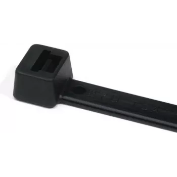 Abraçadeiras HellermannTyton T50R em poliamida pretas 200mm x 4,6mm, pack de 100 111-04950