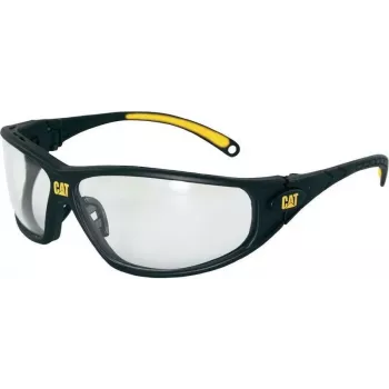 BULLITT CAT Tread 100 Óculos de Proteção Lentes Transparentes Armação Preta/Amarela TREAD100CATERPILLAR