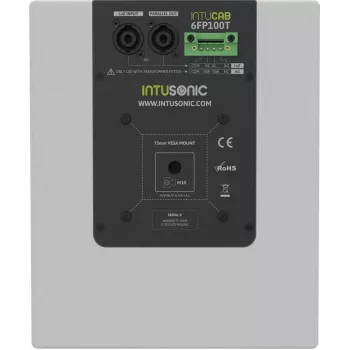 INTUSONIC 6FP100T Altifalante de Teto 2 Vias 6,5