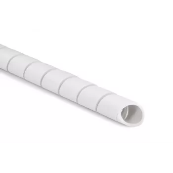 HellermannTyton SBPEFR4 PEFR WH 30 Manga de Malha Auto-Fechável, Branca, 30 mm, Rolo de 25 m