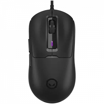 LORGAR MSA10R Rato Gaming com Fio, PixArt 3311, 6 Botões Programáveis, Preto (LRG-MSA10R-BK)